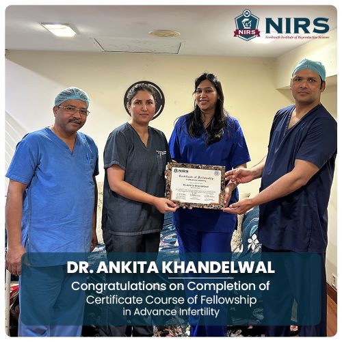 Dr. Ankita Certificate Ceremony